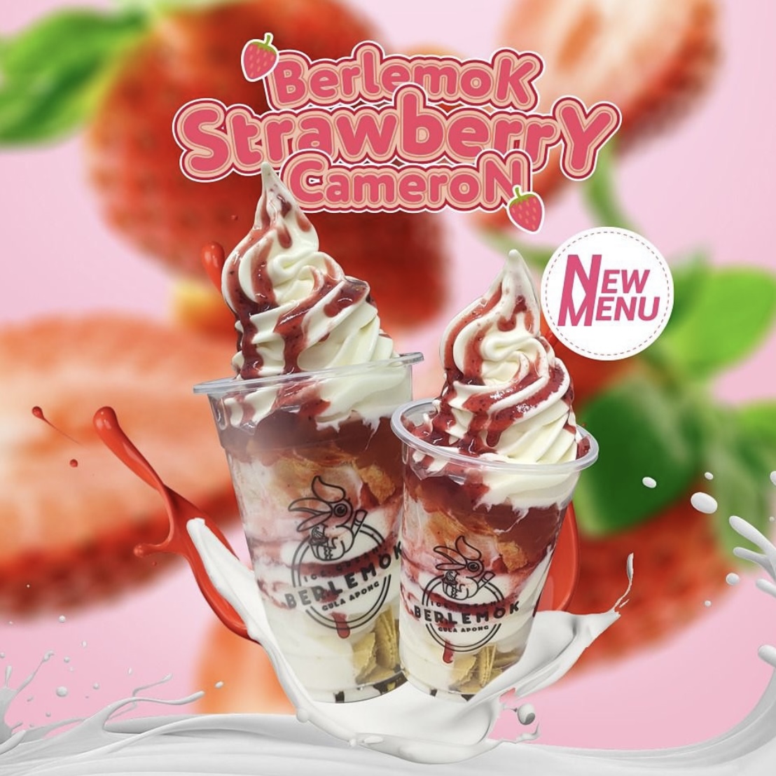 Berlemok Strawberry Cameron Ice Cream