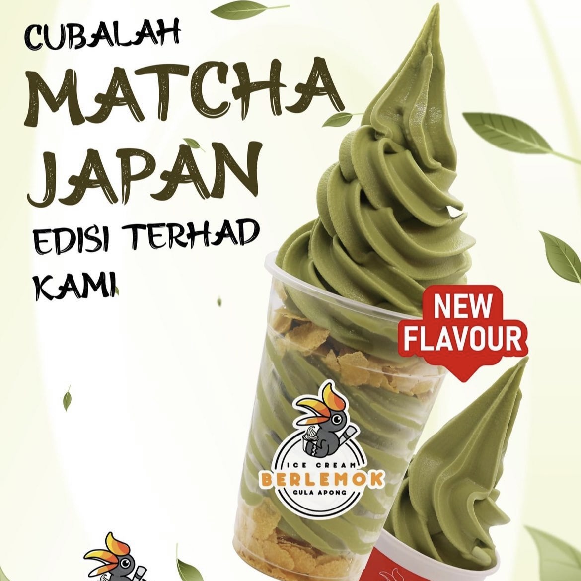 Matcha Japan Ice Cream Berlemok